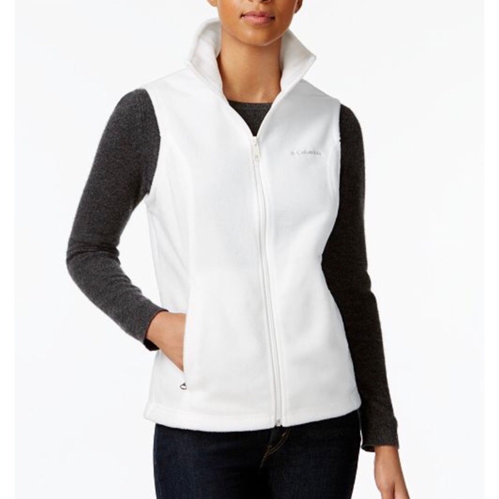Columbia women’s white vest